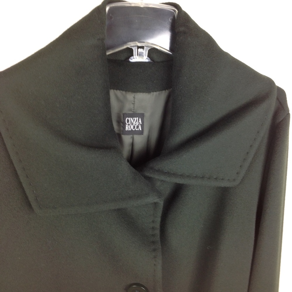 NWOT CINZIA ROCCA Designer Coat Made in  Italy - Picture 3 of 8